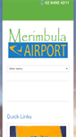 Mobile Screenshot of merimbulaairport.com.au