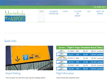 Tablet Screenshot of merimbulaairport.com.au
